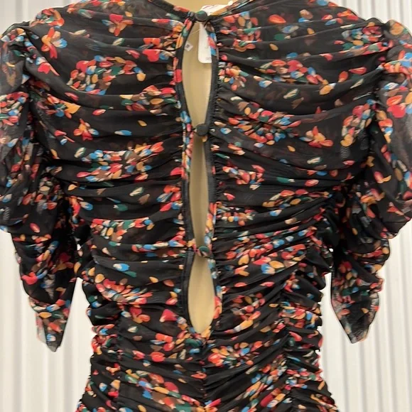 NWT $168 Free People Brielle Twilight Combo Midi Dress XS, S, M - Picture 13 of 17